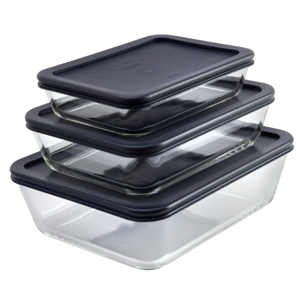 Pyrex Simply Store 3 Piece Rectangle Set