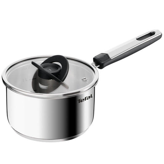 Tefal Space+ Emotion+ Induction Stainless Steel Saucepan 16cm & Lid