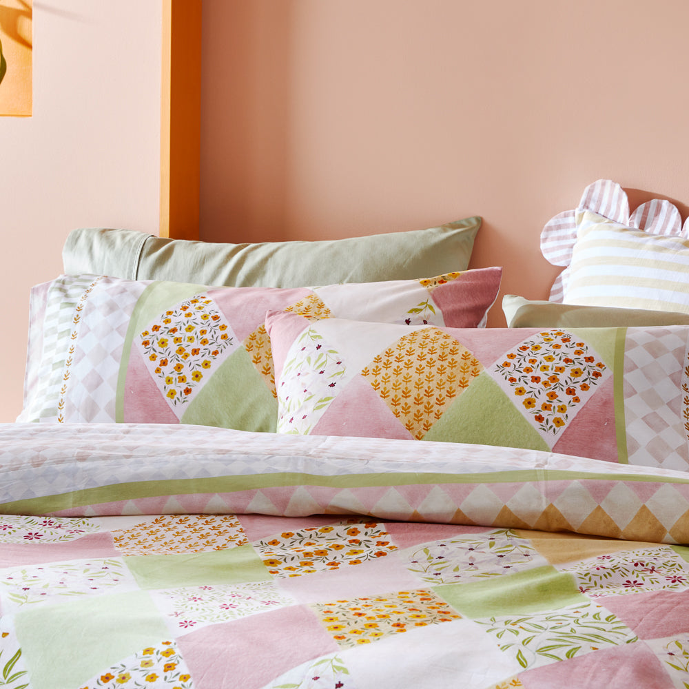 MyHouse Makenna Quilt Cover Set