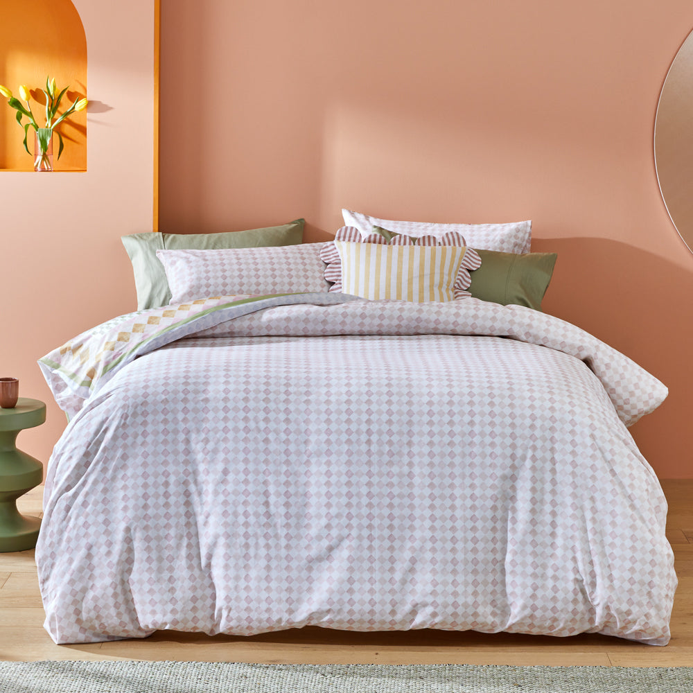 MyHouse Makenna Quilt Cover Set