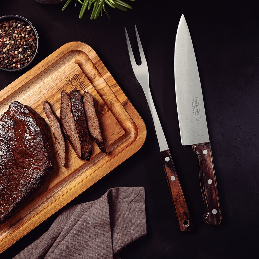 Tramontina Polywood Two Tine Fork