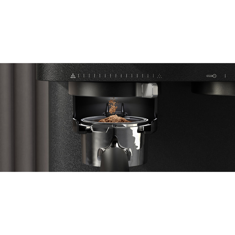 KitchenAid Semi Automatic Espresso Machine With Burr Grinder Cast Iron Black