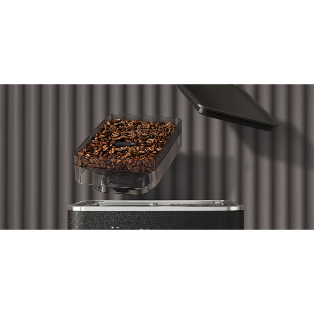 KitchenAid Semi Automatic Espresso Machine With Burr Grinder Cast Iron Black