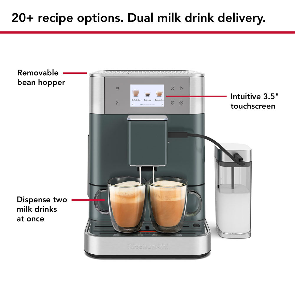 KitchenAid KF7 Fully Auto Espresso Machine Juniper