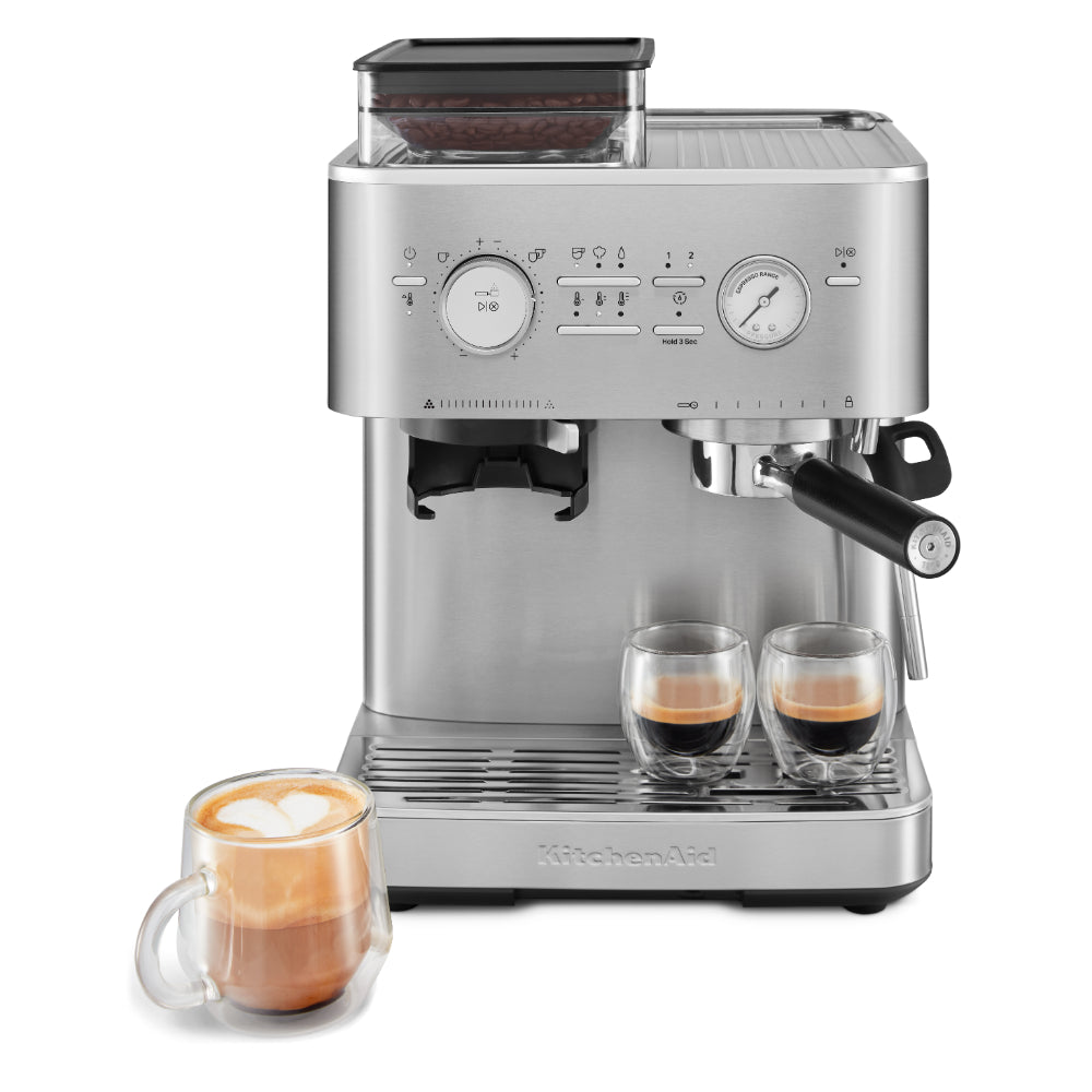 KitchenAid Semi Automatic Espresso Machine With Burr Grinder