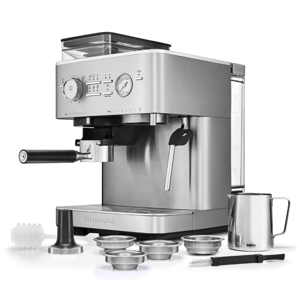 KitchenAid Semi Automatic Espresso Machine With Burr Grinder