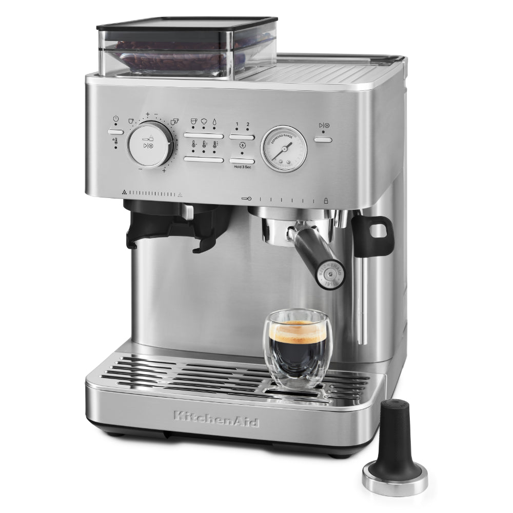 KitchenAid Semi Automatic Espresso Machine With Burr Grinder