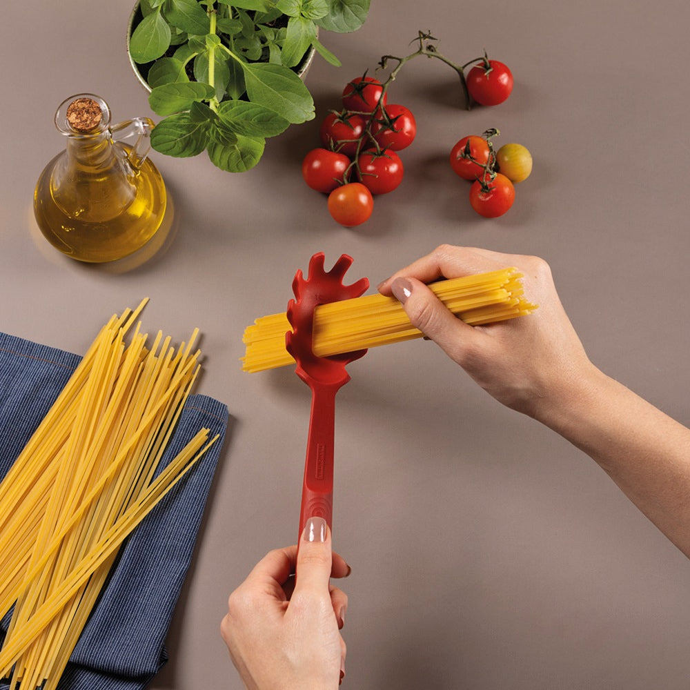 Tramontina Soffta Pasta Spoon Red