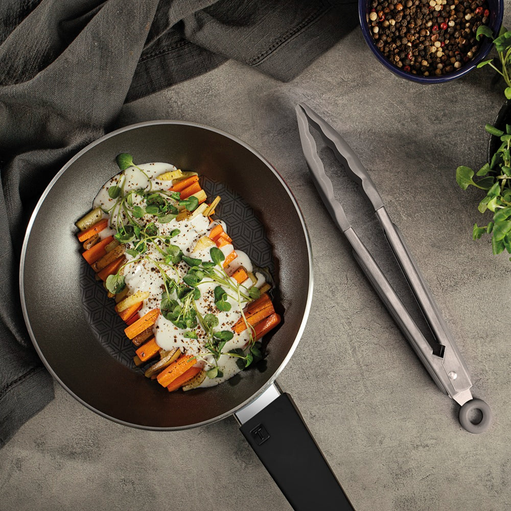 Tramontina Soffta Multipurpose Tongs 27cm Grey