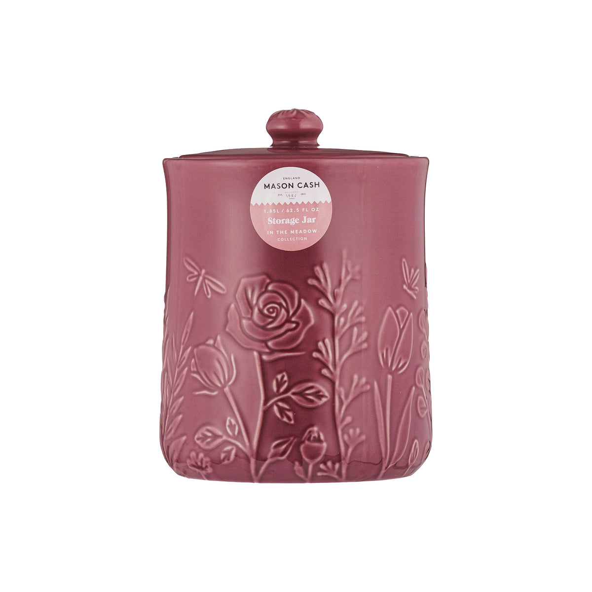 Mason Cash In The Meadow Purple Storage Jar 1.85L