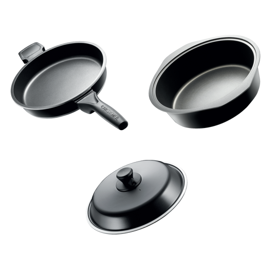 Bessemer 3 Piece Cookware Starter Set 28cm