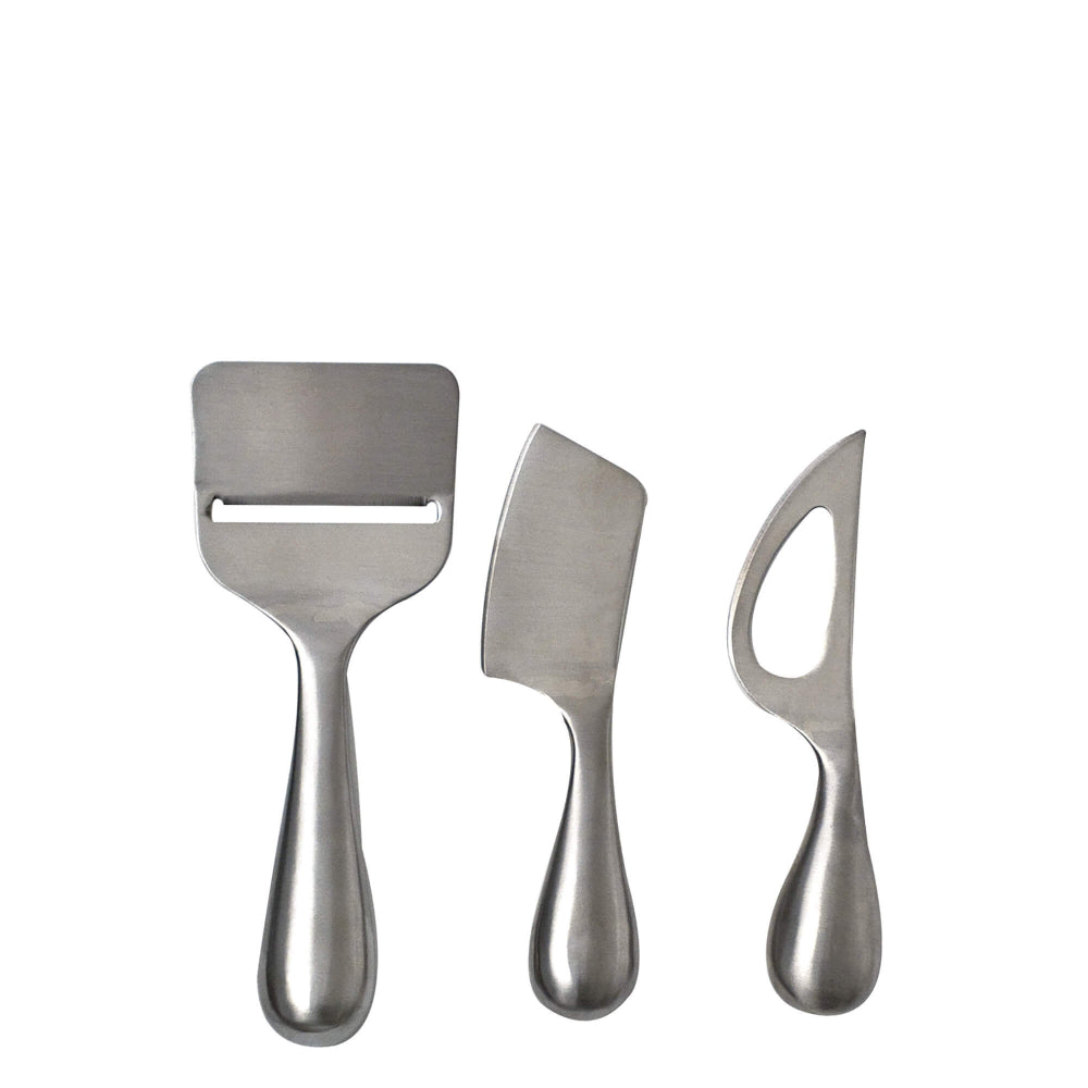Salt & Pepper Fromage Stainless Steel Cheese Knife Set - Set of 3