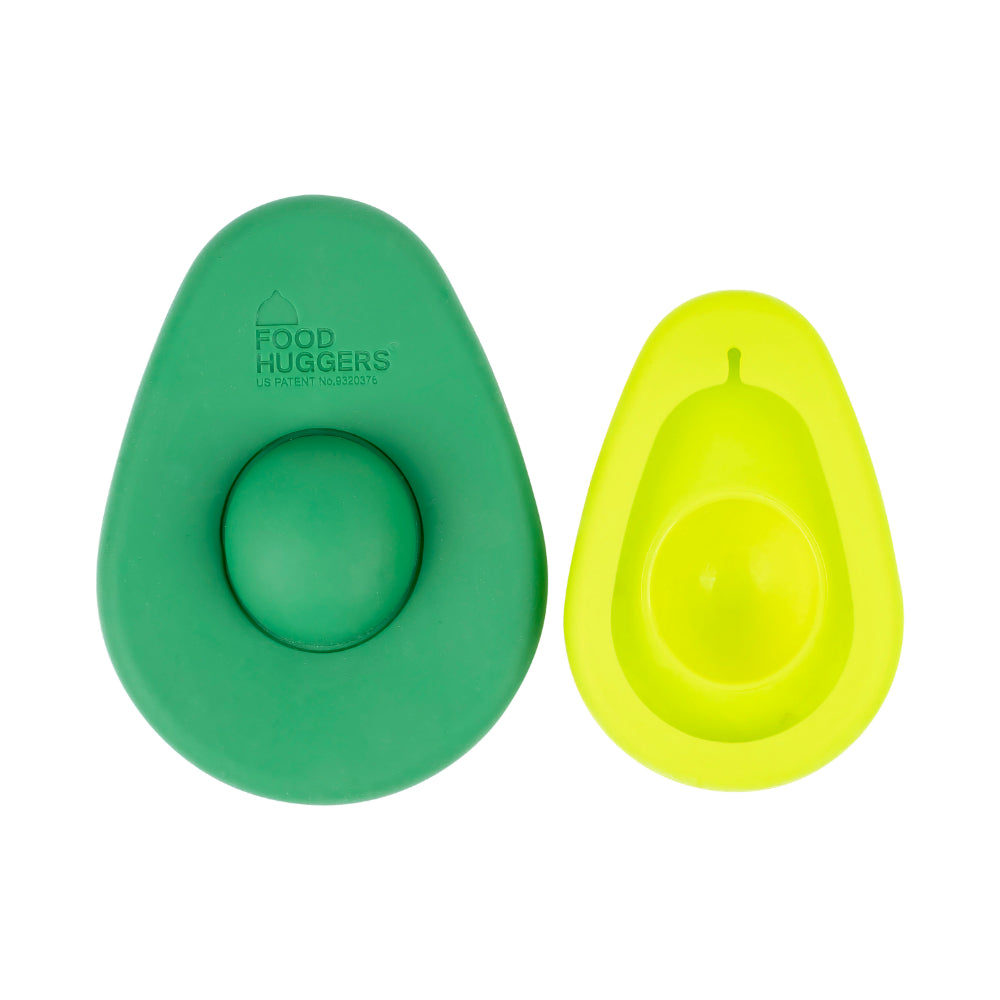 Food Huggers Avocado Hugger Set of 2 Fresh Green