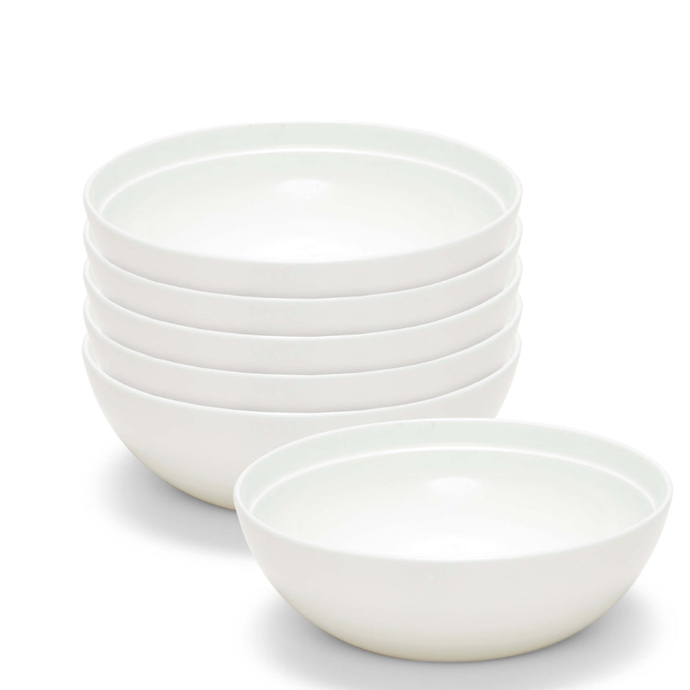 Salt & Pepper Edge Breakfast Bowls 16 x 5.5cm - Set of 6
