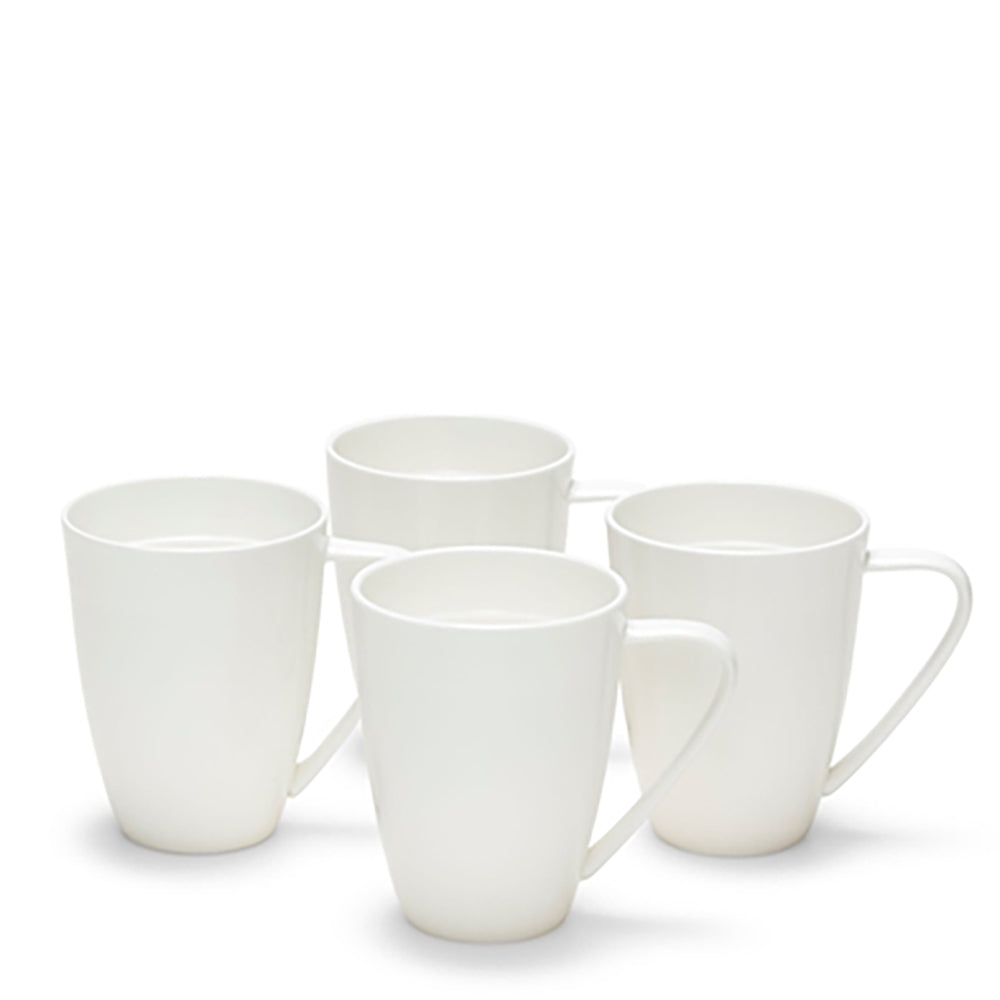Salt & Pepper Edge Mugs 420mL - Set of 4