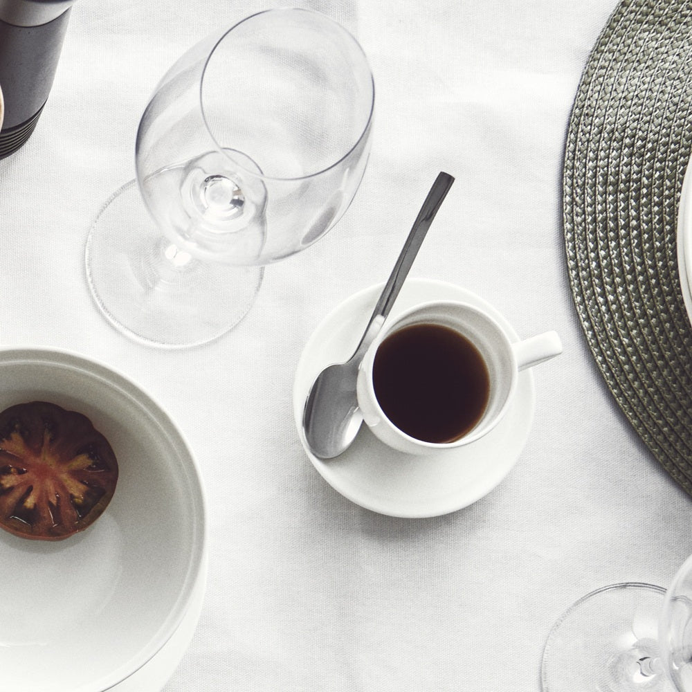 Salt & Pepper Edge Espresso Cup & Saucer 100mL