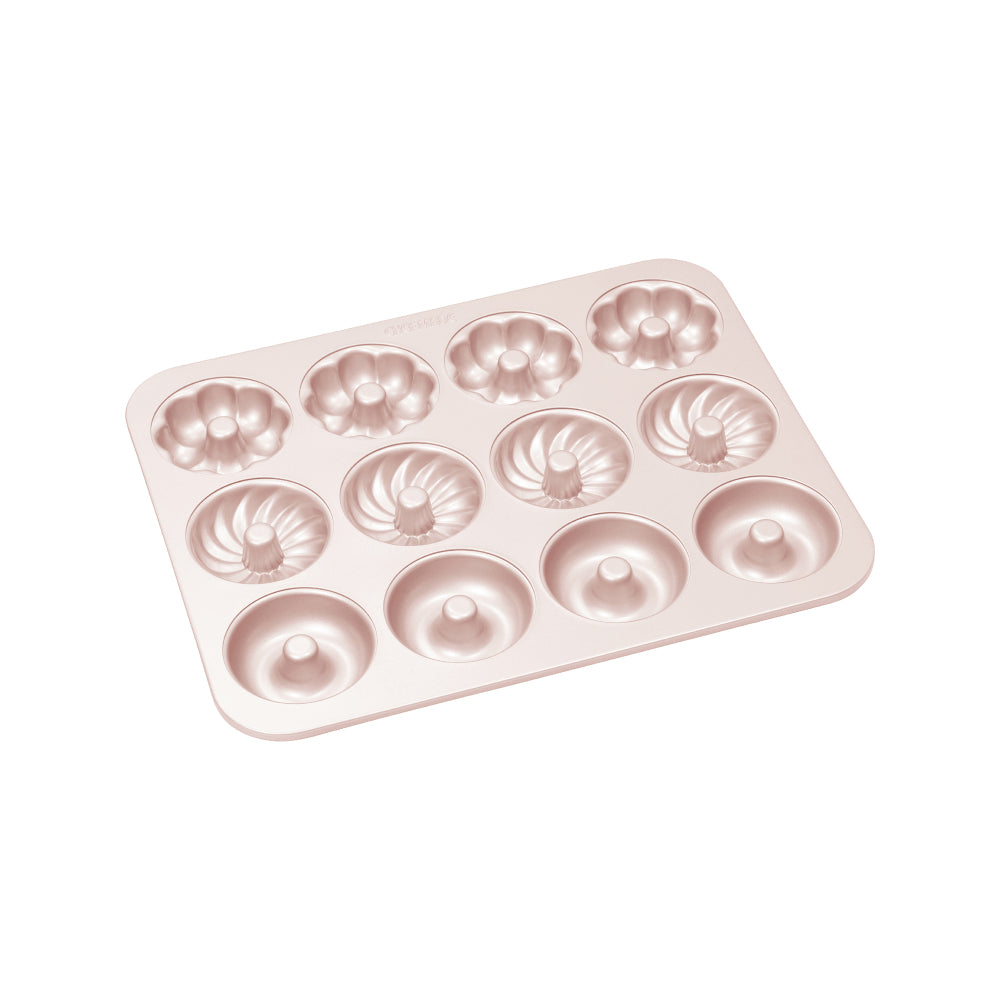 Chefmade 12 Cup Donut Pan Mixed Shapes
