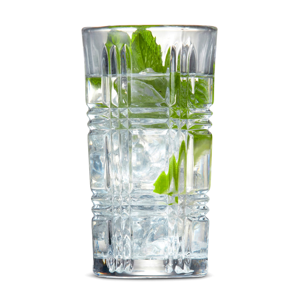 Salt & Pepper Bond Tartan Highballs 315mL - Set of 4