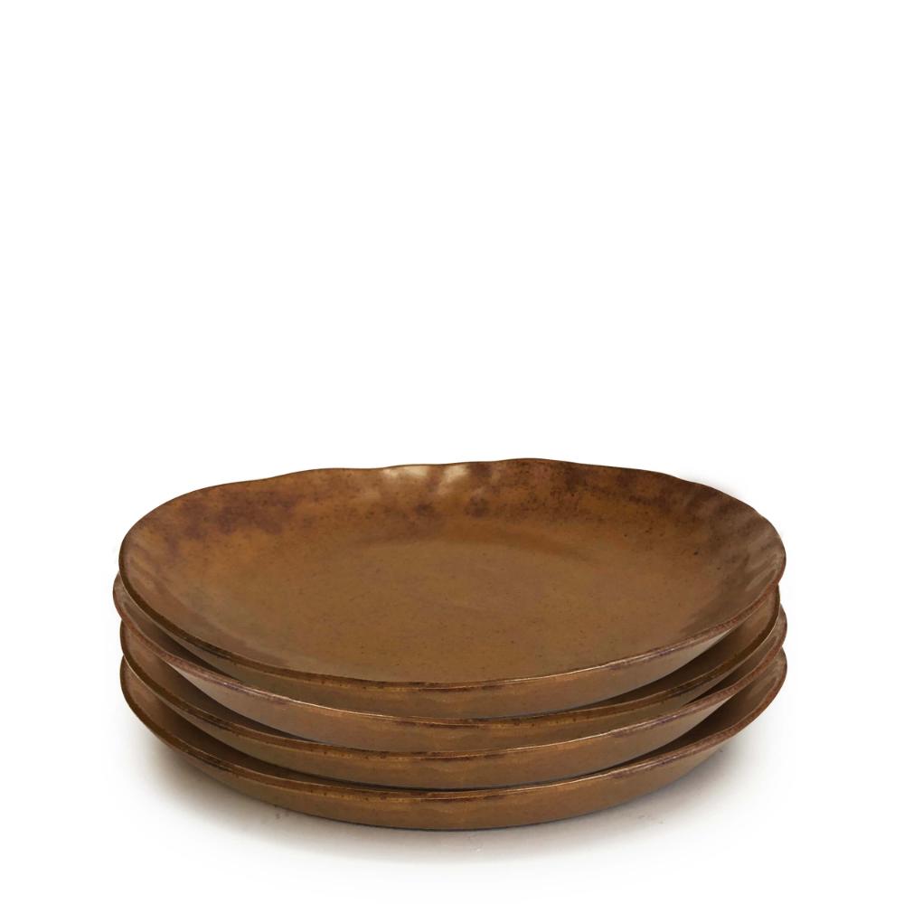 Salt & Pepper Nomad Side Plates 22cm - Set of 4