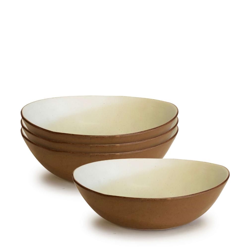 Salt & Pepper Nomad Pasta Bowls 20 x 6.5cm - Set of 4