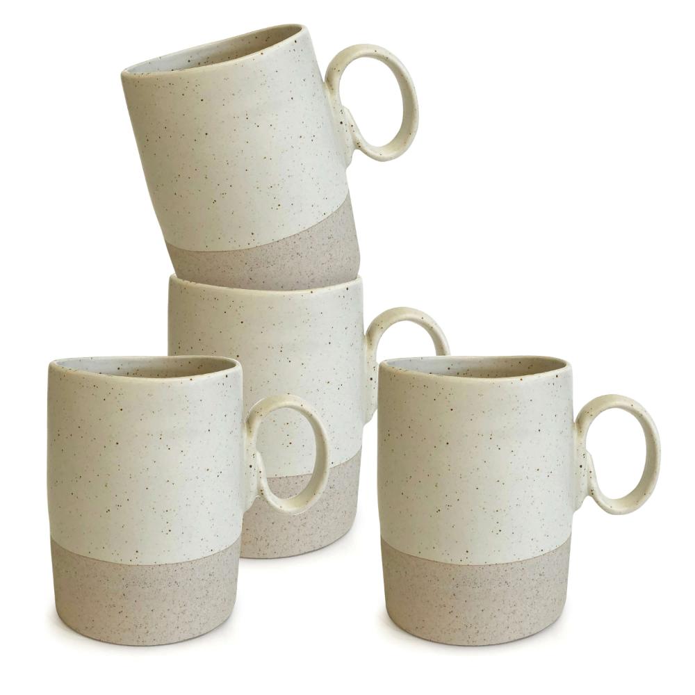 Salt & Pepper Nomad Mugs 400mL - Set of 4