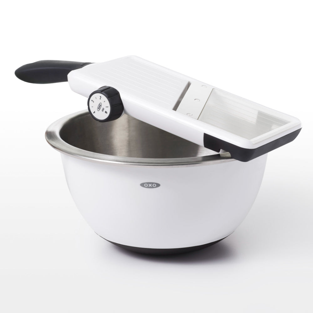 OXO Adjustable Hand Held Mandoline Slicer