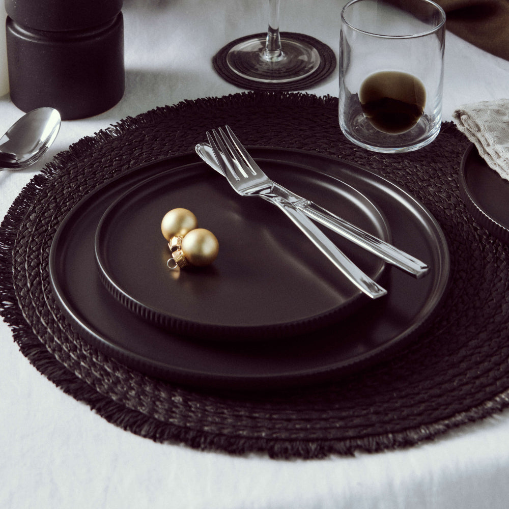 Salt & Pepper Brae Side Plates 20cm - Set of 4