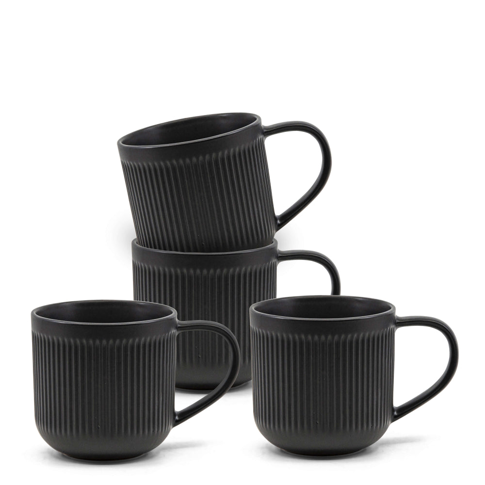 Salt & Pepper Brae Mugs 390mL - Set of 4