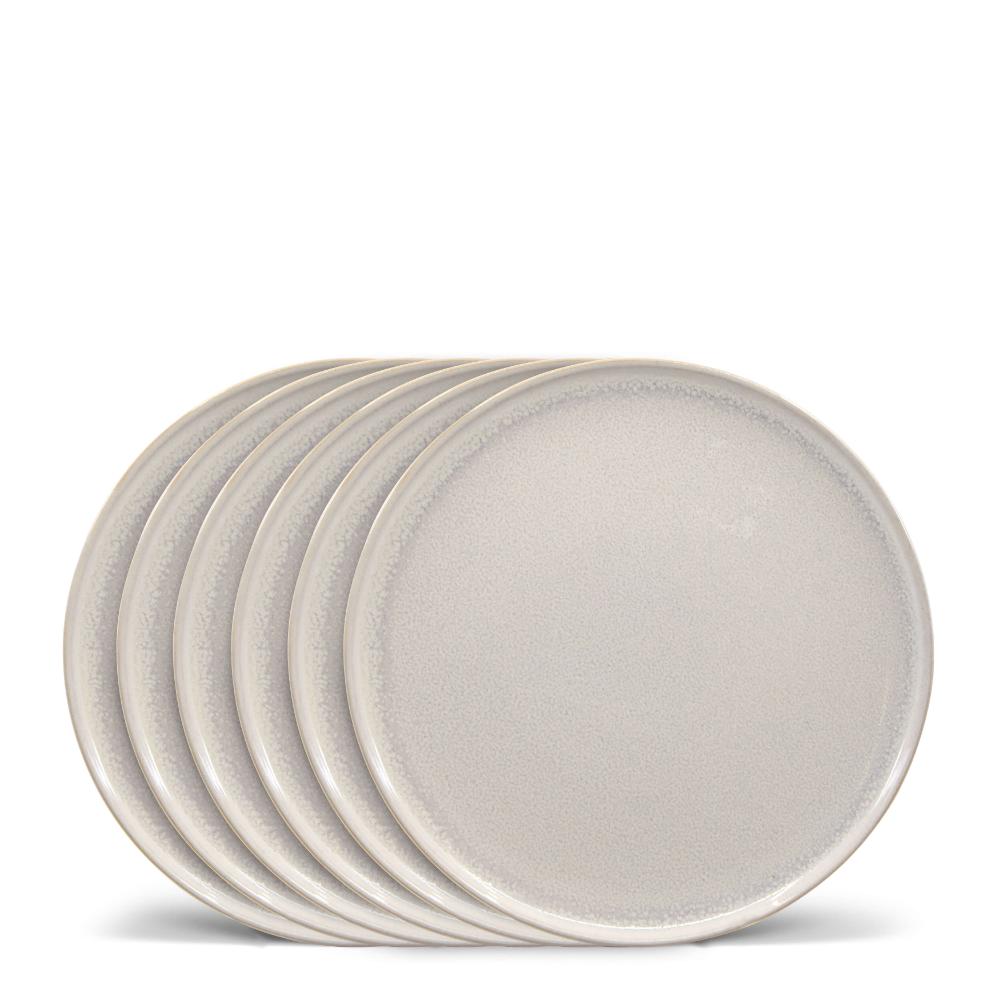 Salt & Pepper Relic Side Plates 20cm - Set of 6