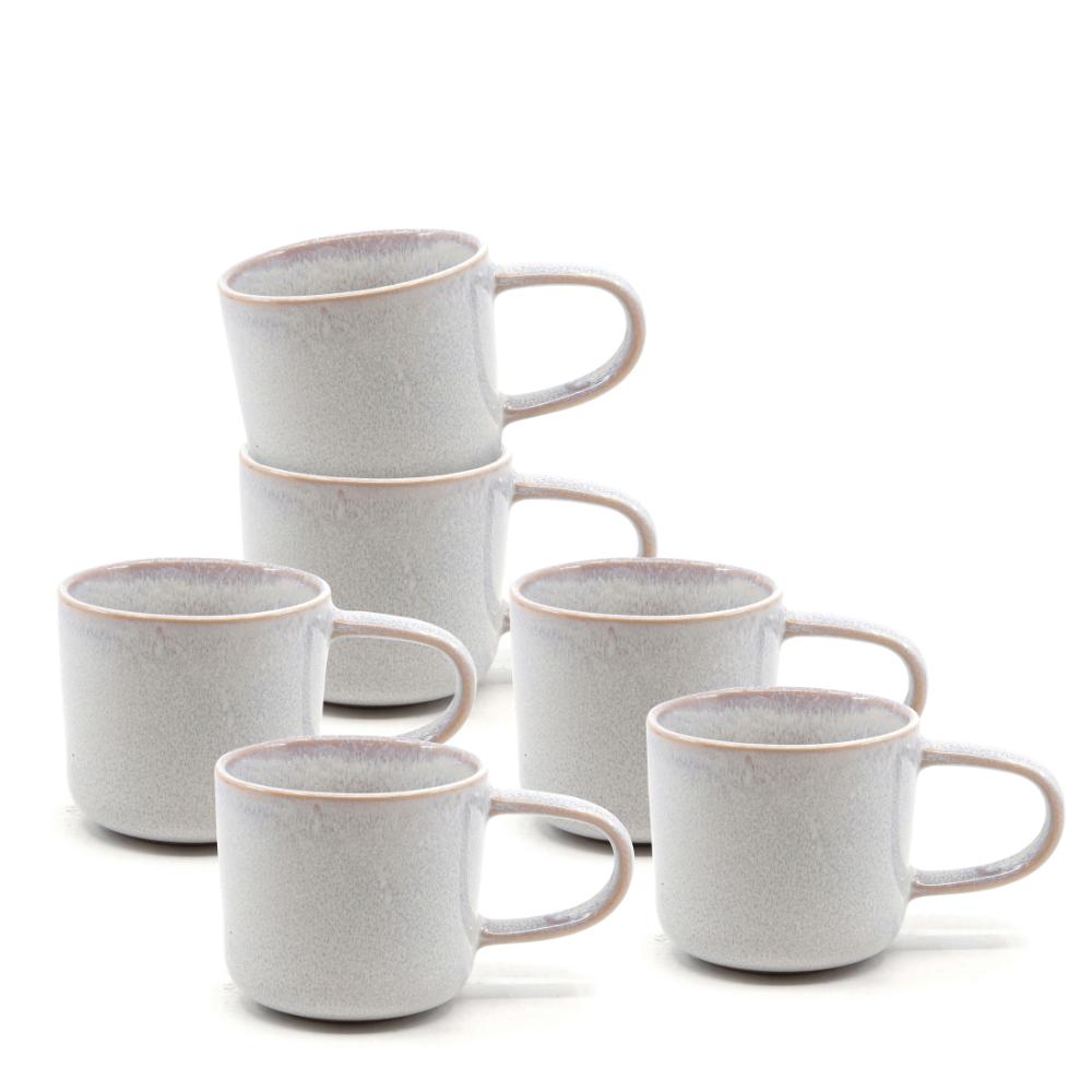 Salt & Pepper Relic Mugs 350mL - Set of 6