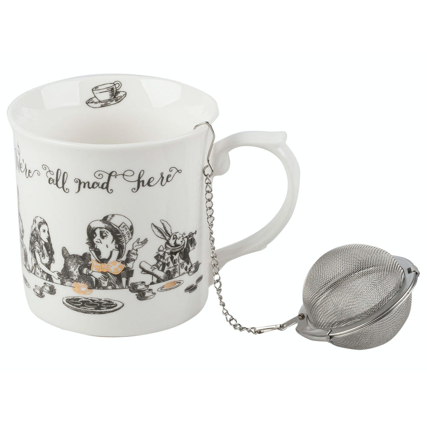 Mikasa x V&A Alice In Wonderland High Tea Gift Set 300ml