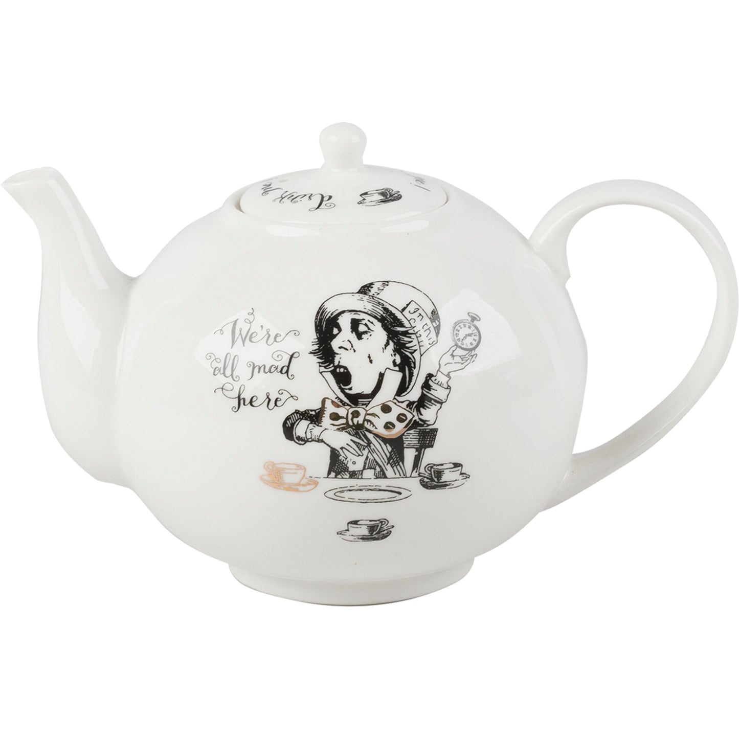 Mikasa x V&A Alice In Wonderland Teapot 1L