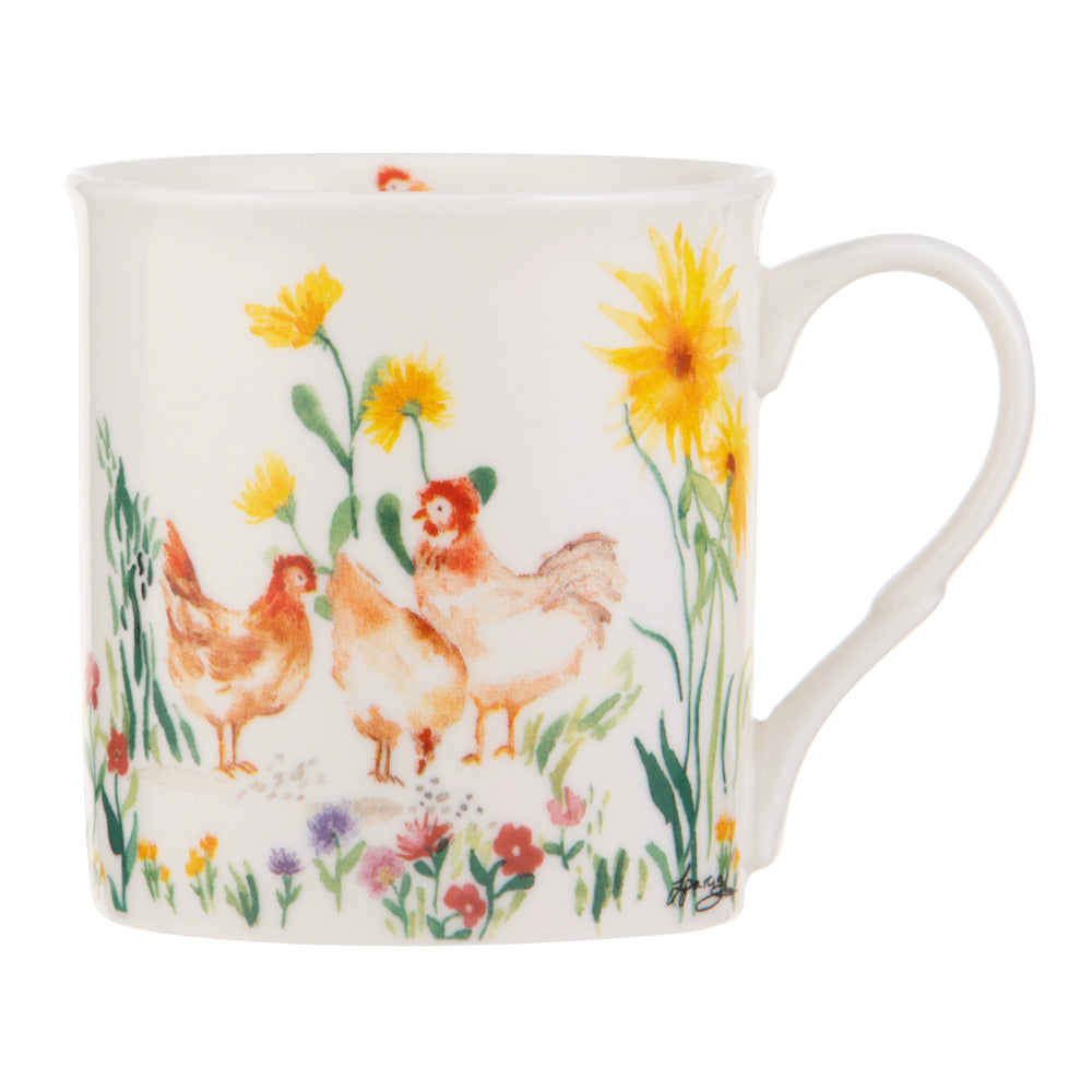 Ashdene Garden Hens Mug