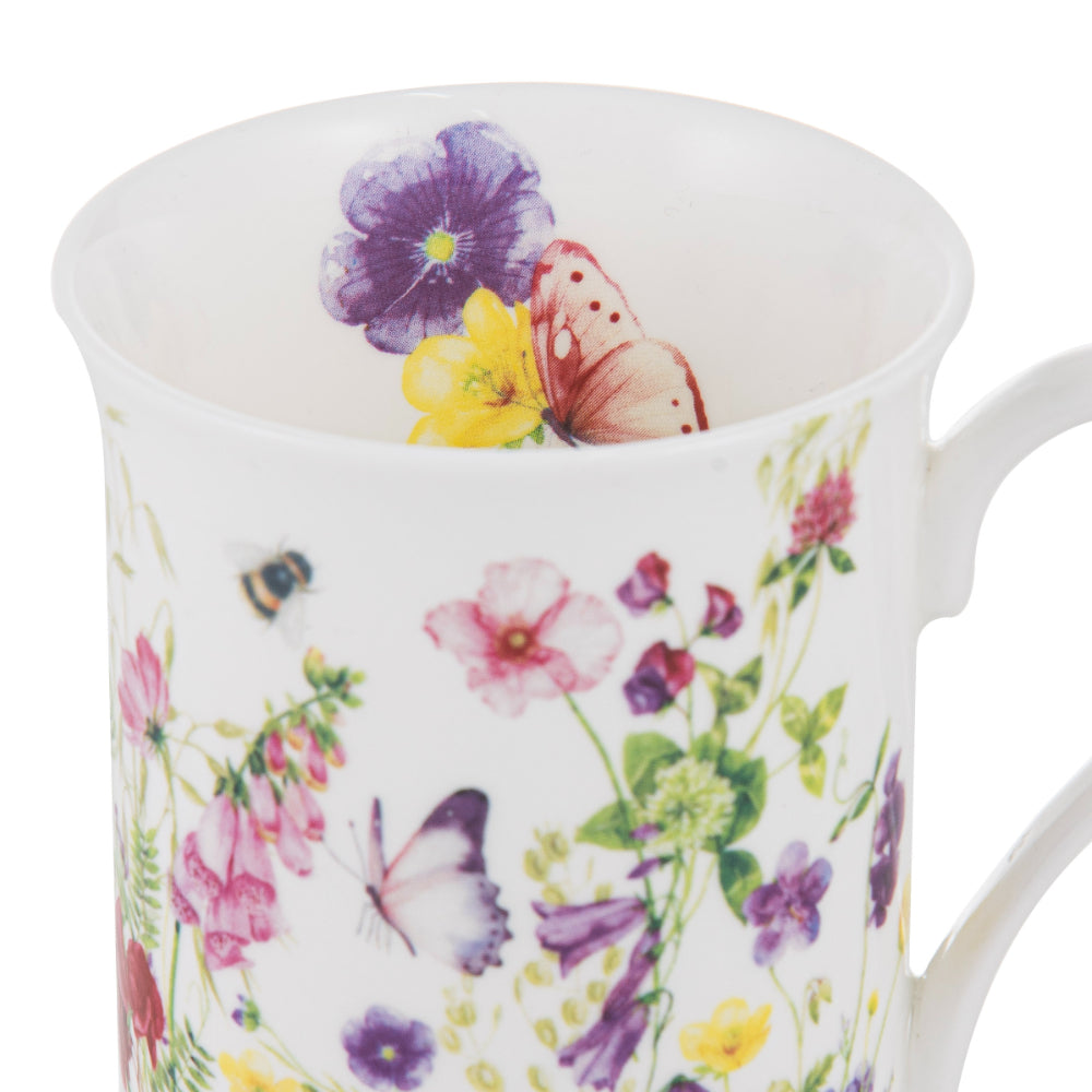 Ashdene Garden Soiree White Can Mug
