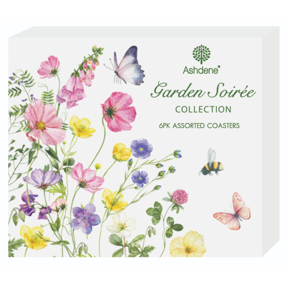 Ashdene Garden Soiree Set of 6 Coasters