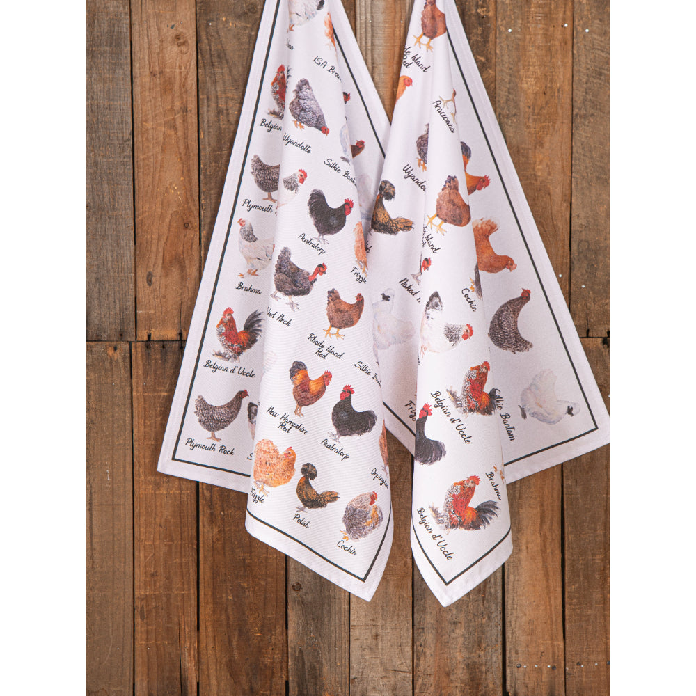 Ashdene Best In Breed Chicken Set Of 2 Kitchen Towels