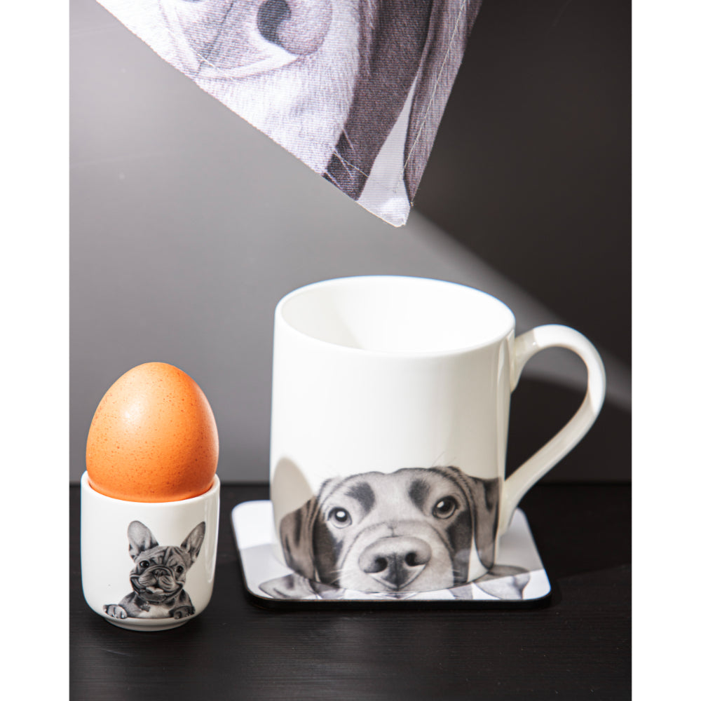 Ashdene Peeking Pups Labrador Mug