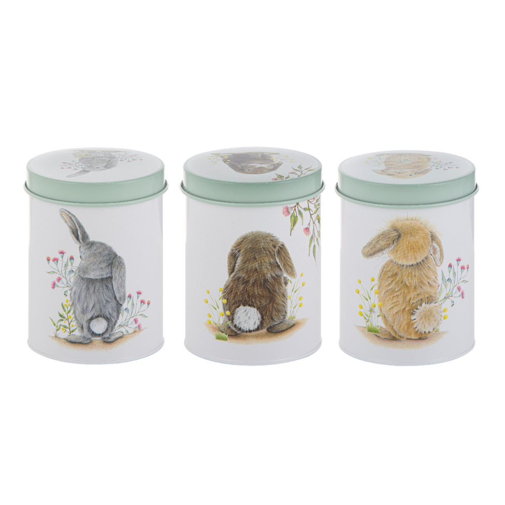 Ashdene Bunny Tales Set of 3 Canisters