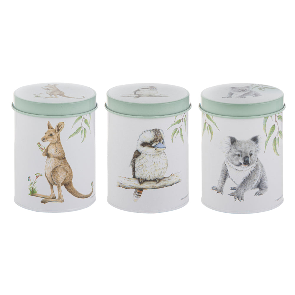 Ashdene Bush Buddies Set of 3 Canisters