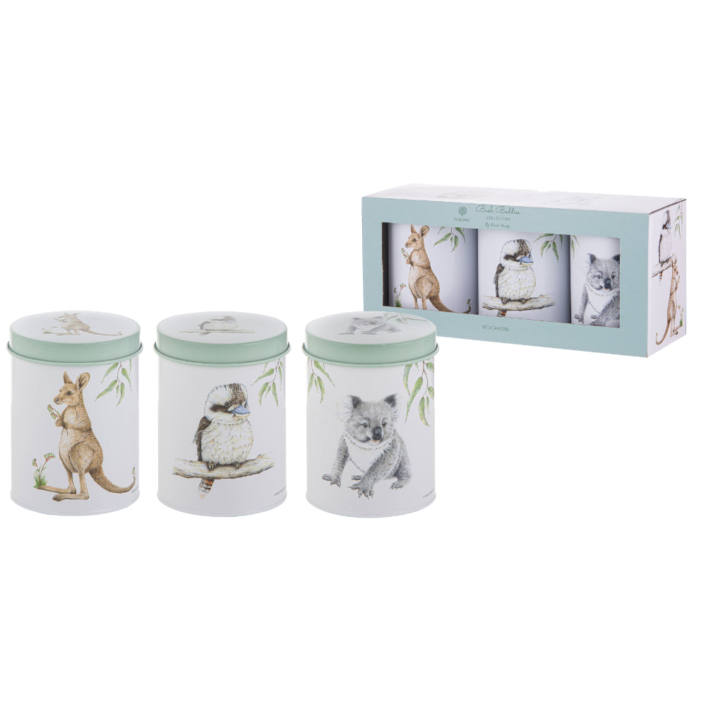 Ashdene Bush Buddies Set of 3 Canisters