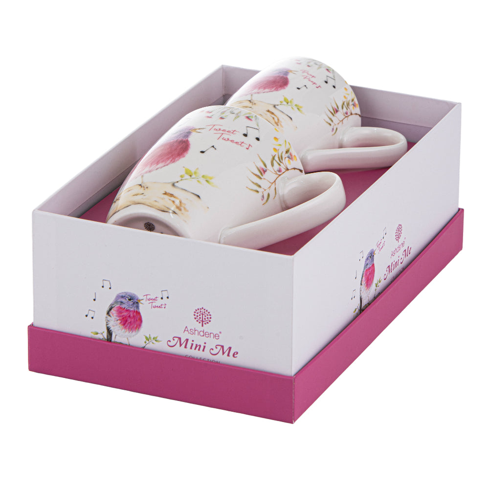 Ashdene Mini Me Tweet Tweet & Peep Peep 2 Piece Mug Gift Set