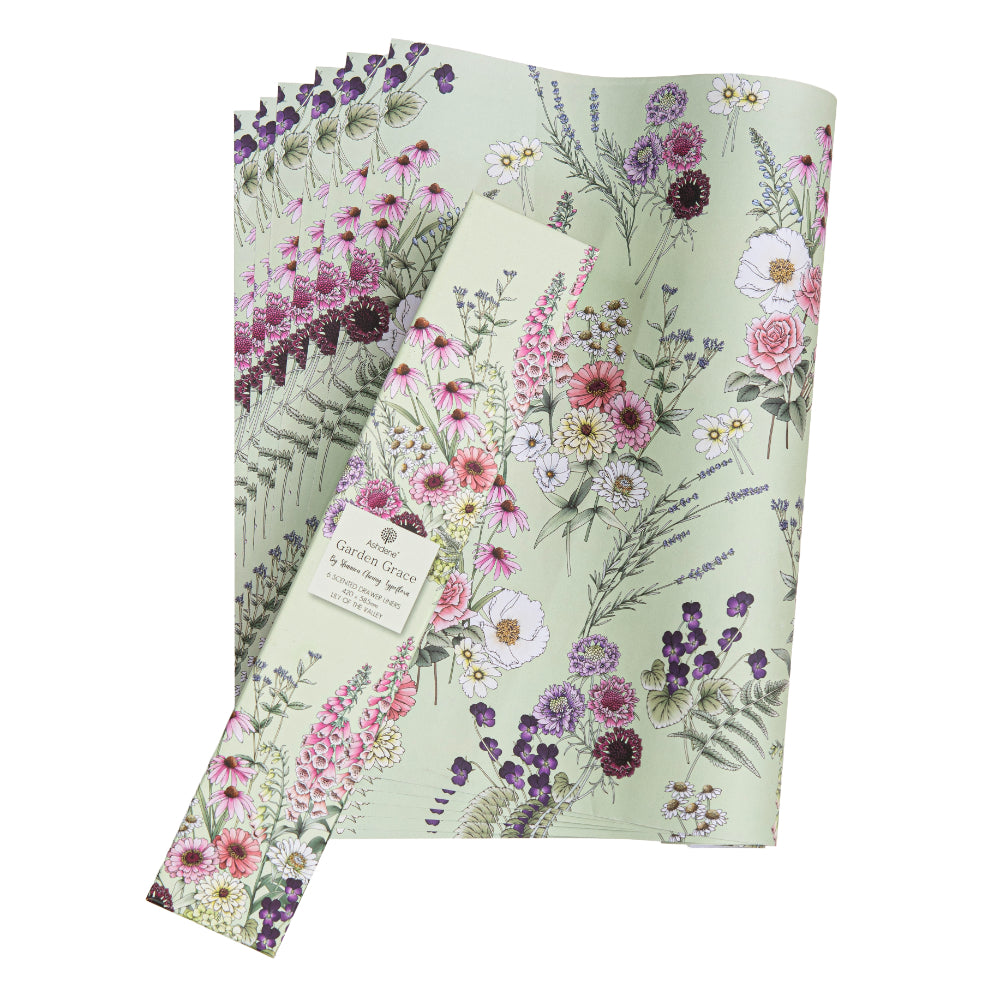 Ashdene Garden Grace Set of 6 Drawer Liners