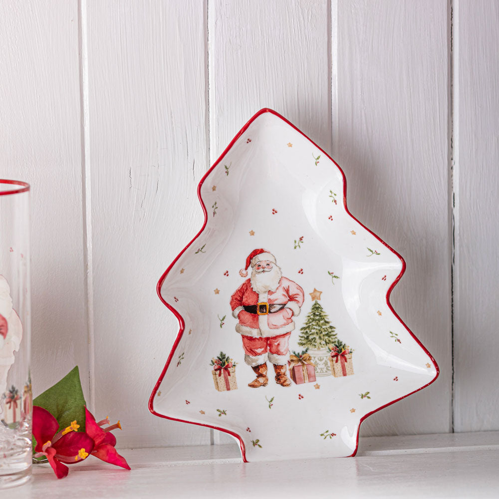 Ashdene Hollybrook Set Of 2 Tree Platters