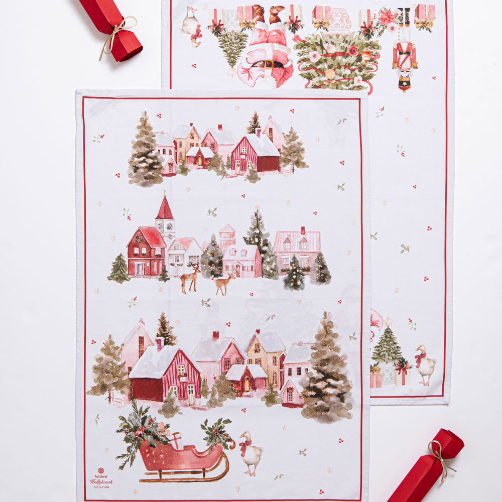 Ashdene Hollybrook Set Of 2 Tea Towels