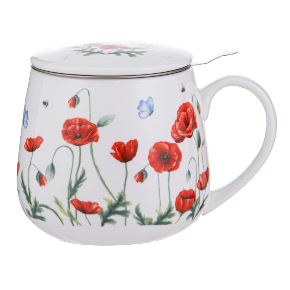Ashdene Poppy Fields 3 Piece Infuser