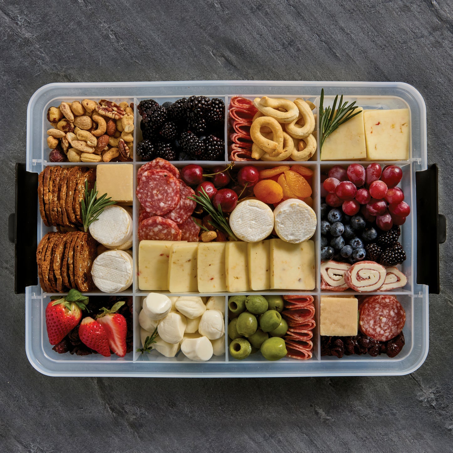 Farberware Snacklebox Bamboo Board & Box 30x41cm