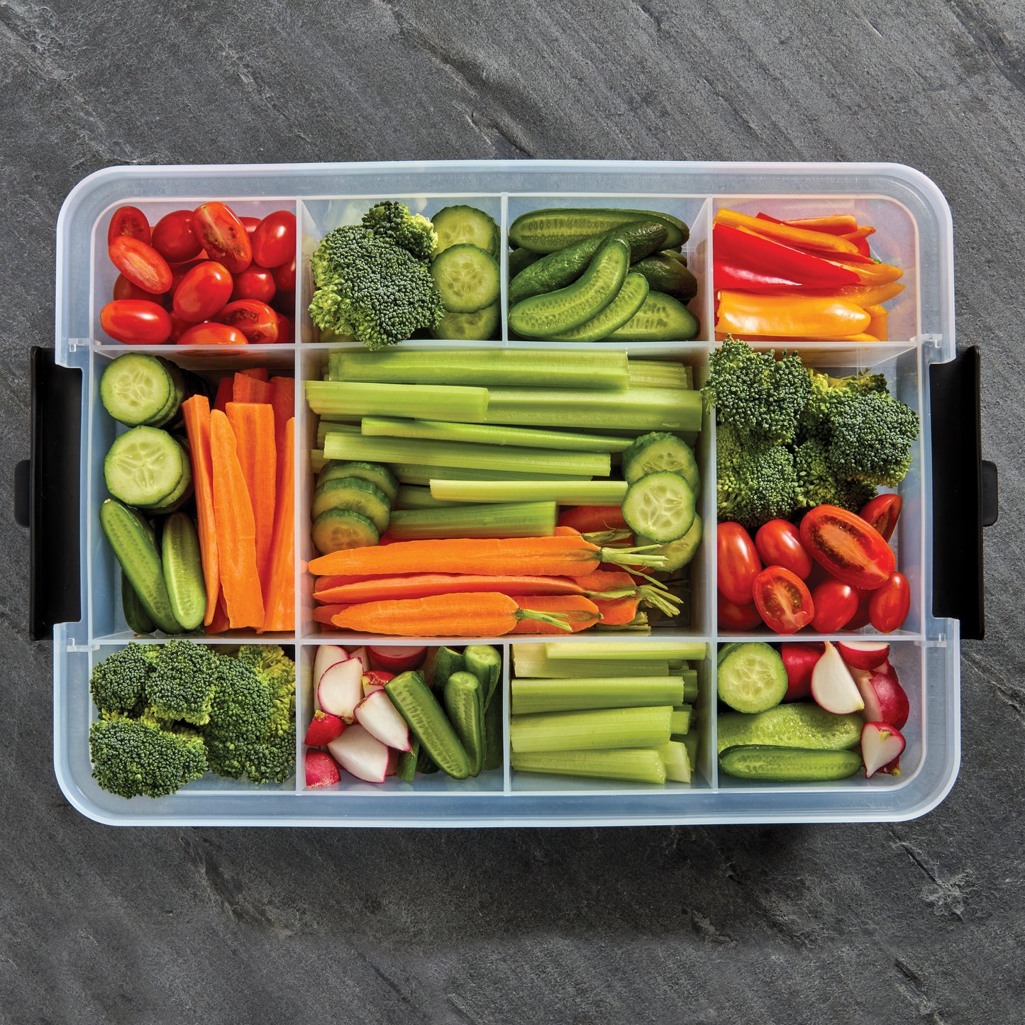 Farberware Snacklebox Bamboo Board & Box 30x41cm