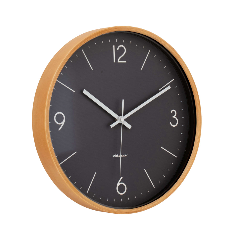 Salt & Pepper Boden Clock 32cm