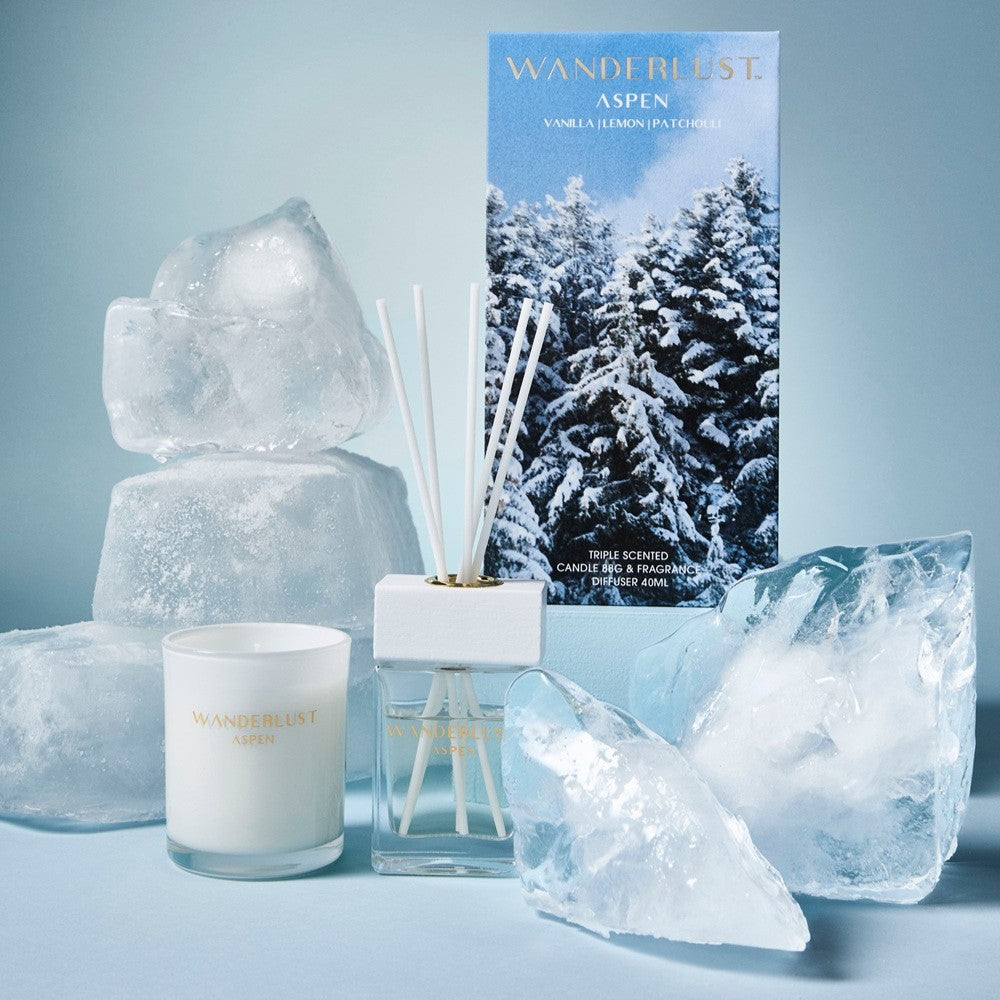 Salt & Pepper Wanderlust Diffuser & Candle Gift Pack