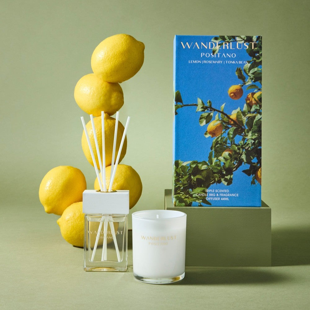 Salt & Pepper Wanderlust Diffuser & Candle Gift Pack
